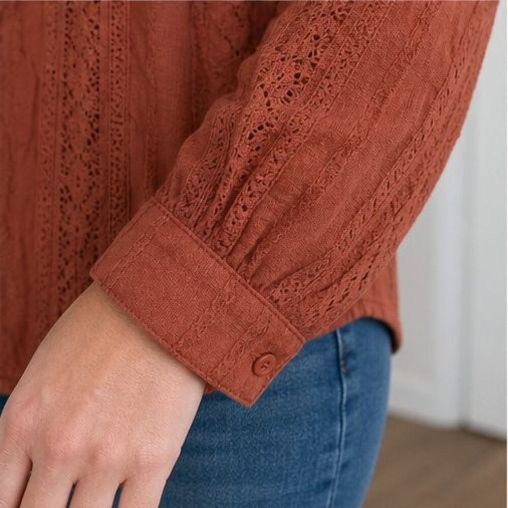 Rust Cami Blouse - Picture 5 of 6